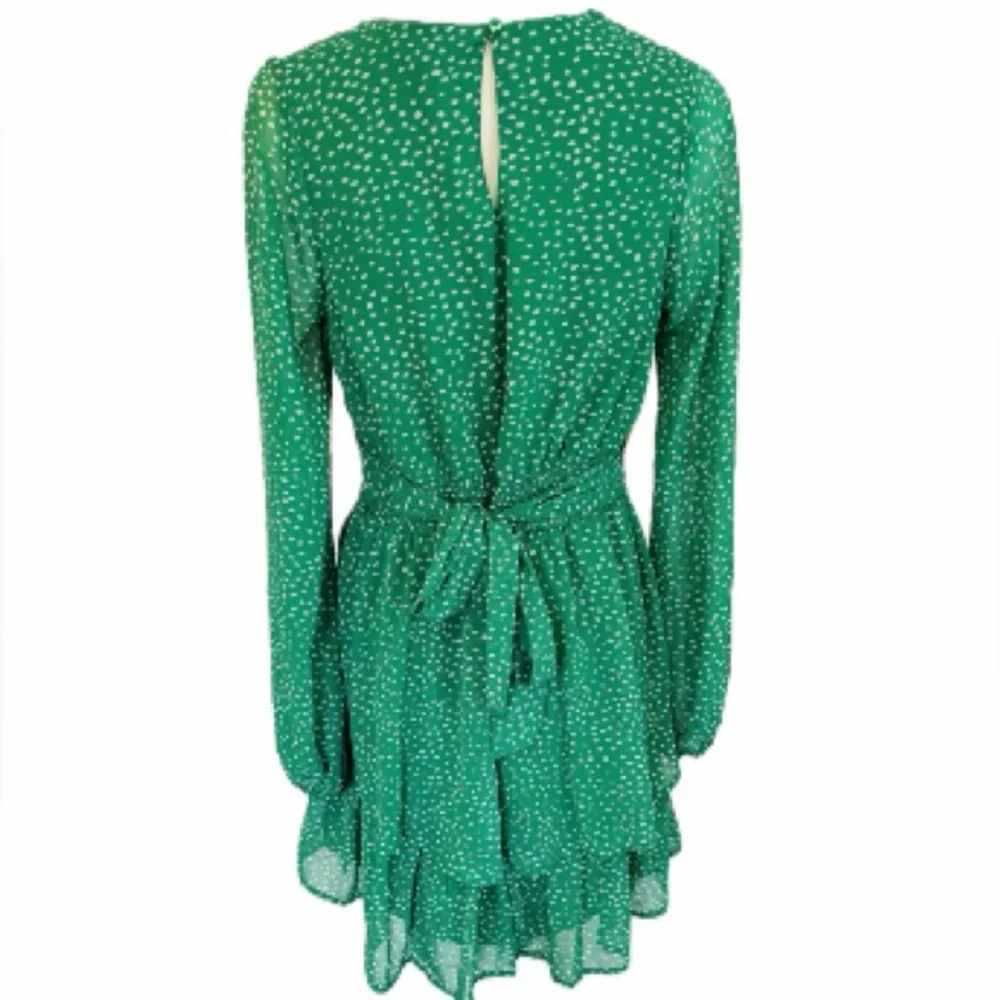 Women’s Japna Long Sleeve Mini Smocked Waist Dress - Picture 2 of 6